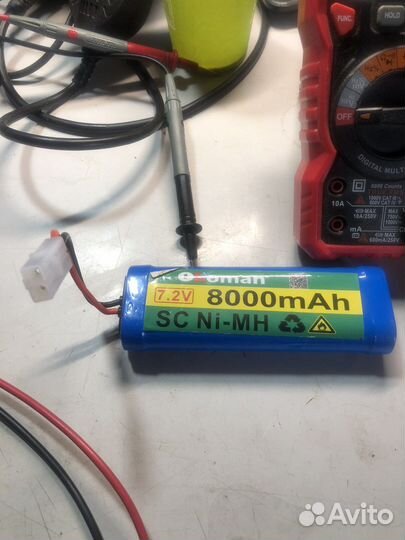 Аккумулятор 7,2 v для радиоуправляемых моделей