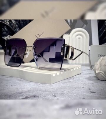 Очки Dior фиолетовые