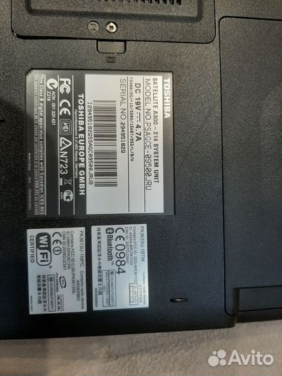 Toshiba satellite a300