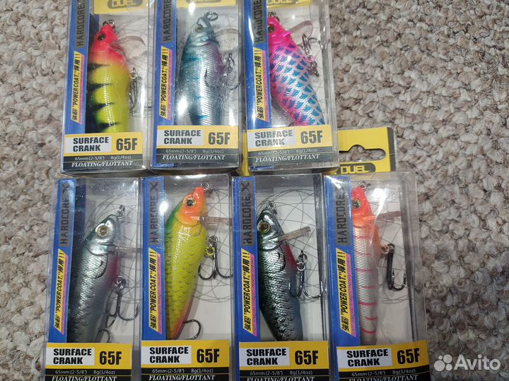 Воблеры, блесна, макушатник, макуха