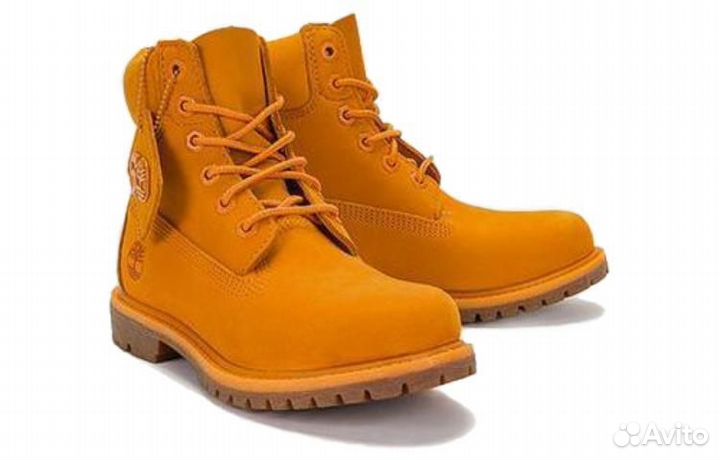 Timberland Women's 6 Inch Boot '50th Anniversary - Medium Orange' (38,5)