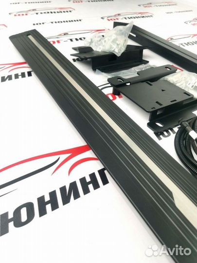 Выдвижные пороги на Mercedes GLE Coupe C292