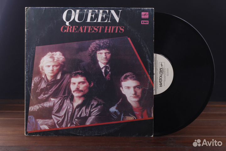 Queen - Greatest Hits LP Мелодия ussr 1990 VG+/VG