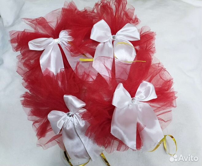 Свадебные украшения на машину