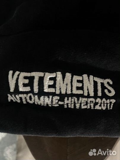 Vetements TFD худи