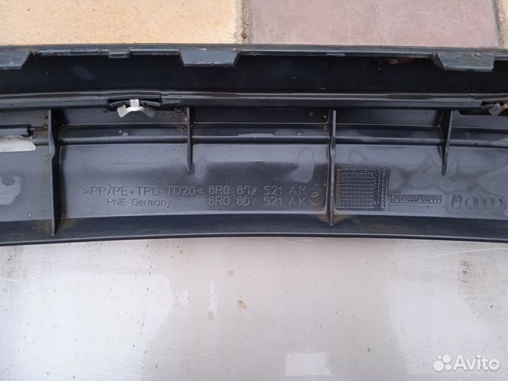 Юбка заднего бампера audi Q5