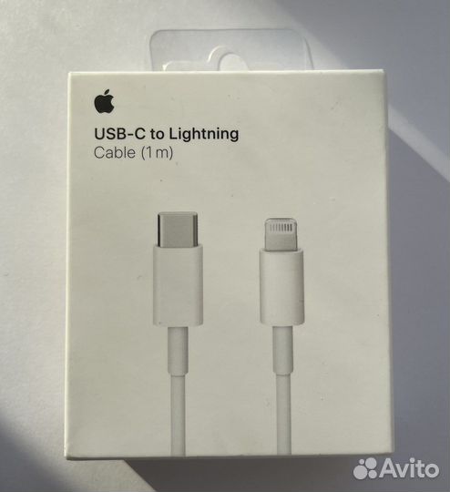 Кабель Apple USB-C, Lightning. Оригинал
