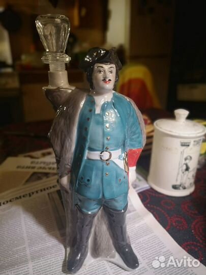 Статуэтка - штоф Пётр 1