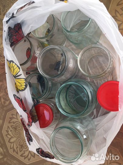 Банки стеклянные 1л