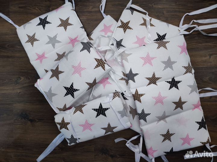 Бортики в детскую кроватку