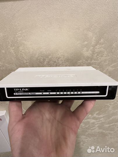 Wifi роутер TP-link TL-R860 8-Port Cable