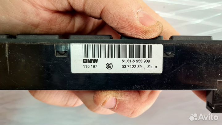 Планка кнопок бмв е53
