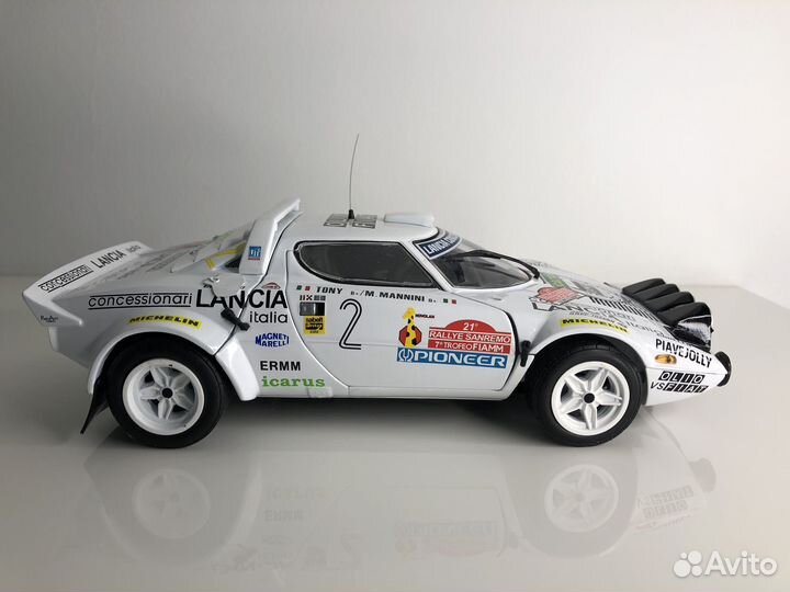 Модель автомобиля lancia stratos winner SAN remo