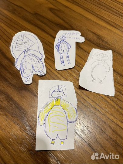 Рисунки, закладки для книг, игрушки