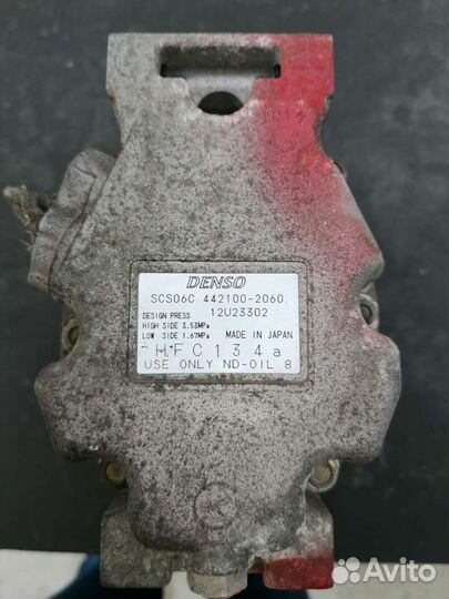 Компрессор кондиционера Тойота 1NZ-FE