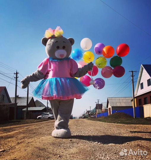 Поздравление Мишка Тедди. Аниматоры Казань