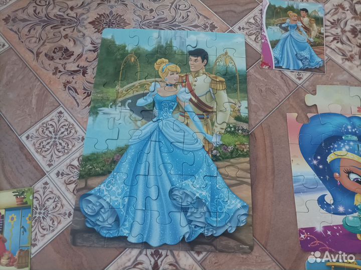 Крупные пазлы