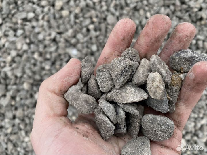 Щебень гранитный