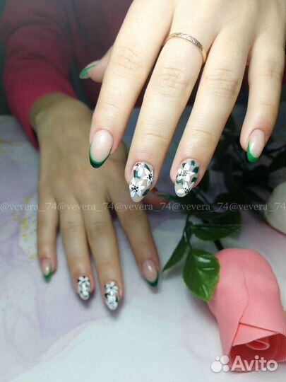 Маникюр + гель-лак, гарантия 2н.,свободное время