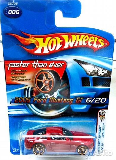 Hot Wheels Ford Mustang GT Коллекция