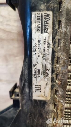 Радиатор основной Renault Laguna