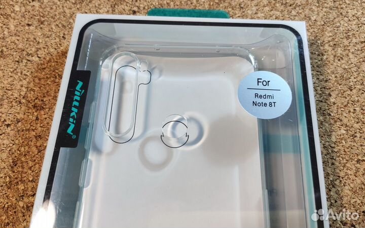 Xiaomi Redmi Note 8T - Силиконовый чехол Nillkin