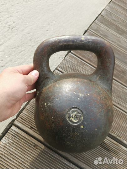 Гиря 24 кг клз СССР