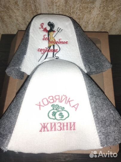 Шапочка для бани