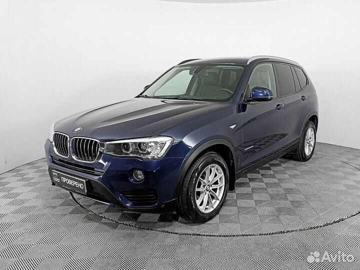 BMW X3 2.0 AT, 2016, 86 520 км