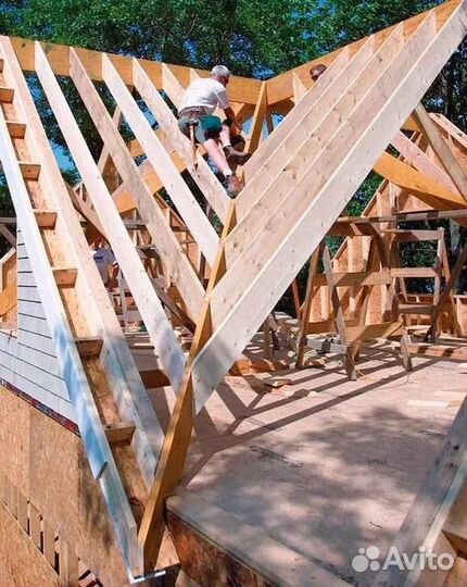 Ремонт кровли крыши любой сложности