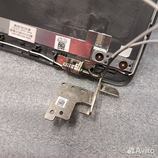 Крышка матрицы серая HP 15-DW, петли, шлейф