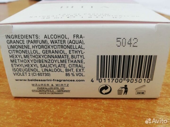 Туалетная вода женская bella