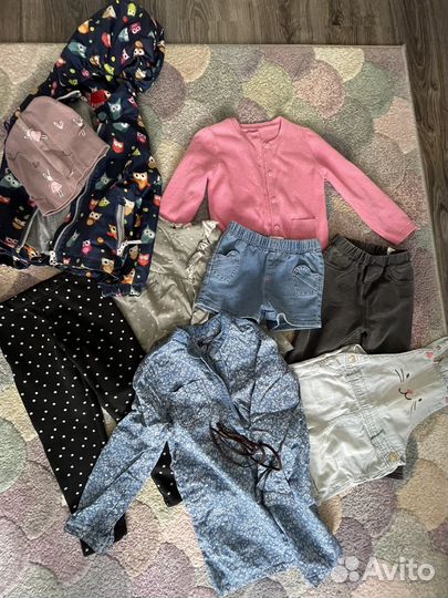 Вещи пакетом для девочки