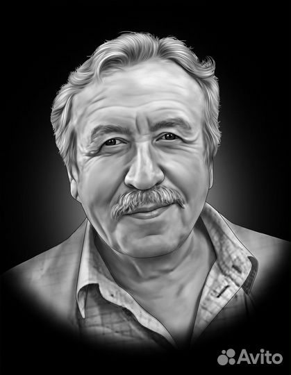 Ретушь, фото на памятник, реставрация