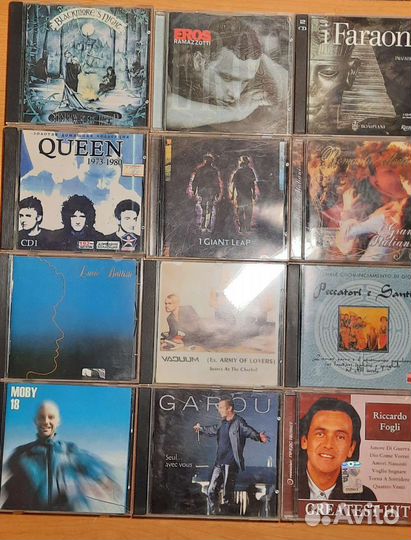 Импортная и не только музыка на cd