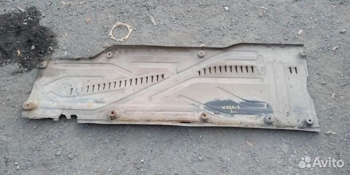 Защита днища левая mersedesbenz W220 S 98-02г