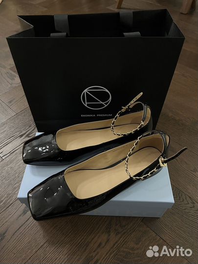 Лакированные балетки Ekonika 42 размер