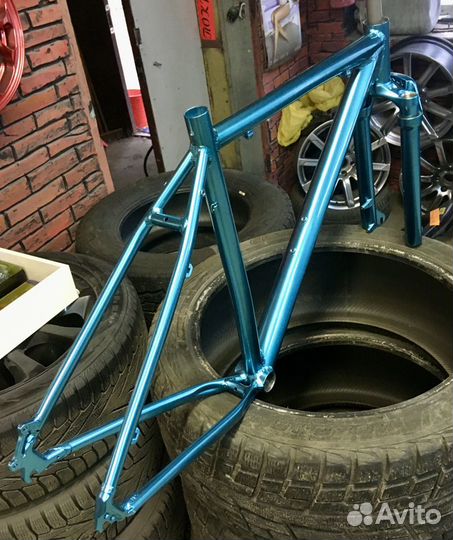 Велосипед покрашу