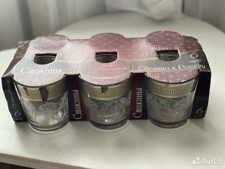 Подарочный Набор стаканов 6шт