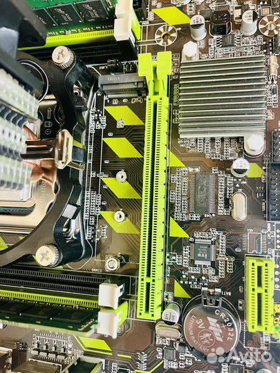 Комплект x79 Lga2011 Xeon 2630v2 Кулер