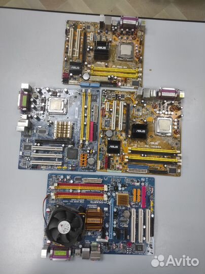 Материнские платы 775 сокет