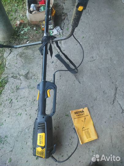 Триммер электрический huter get1500b