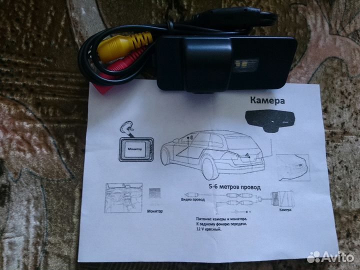 Камера заднего вида на рено меган