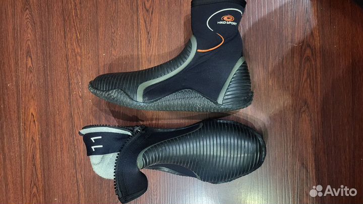 Неопреновый гидрокостюм 7мм,боты,перчатки,носки