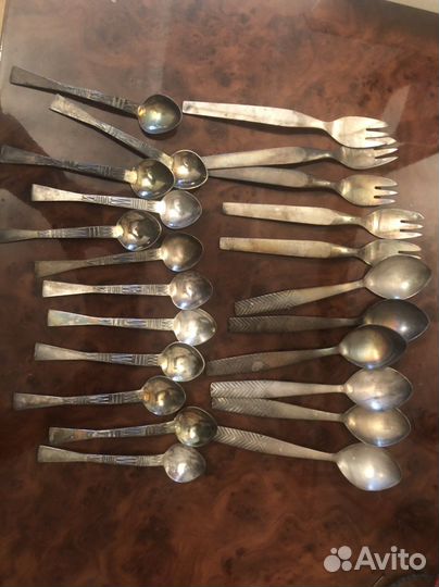 Столовые приборы СССР новые мельхиор, торг