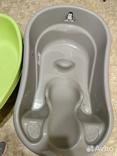 Ванночка для купания с термометром