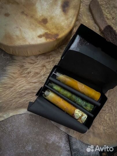 Набор восковых свечей «Сила»