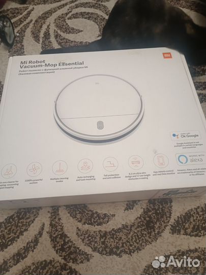 Робот пылесос xiaomi mi robot vacuum mop essential