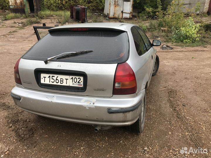 Хонда civik 1.4 is мех D14A4 1997 Torneo. Разбор