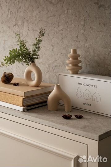 Набор мини вазы hm новые